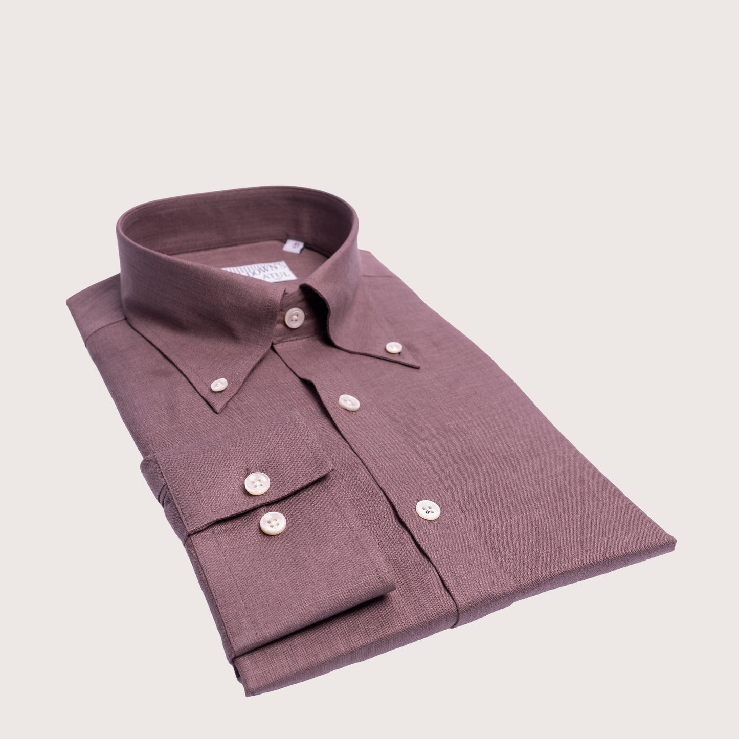 THE DUSTY MAUVE SHIRT - ATUL'S LINEN