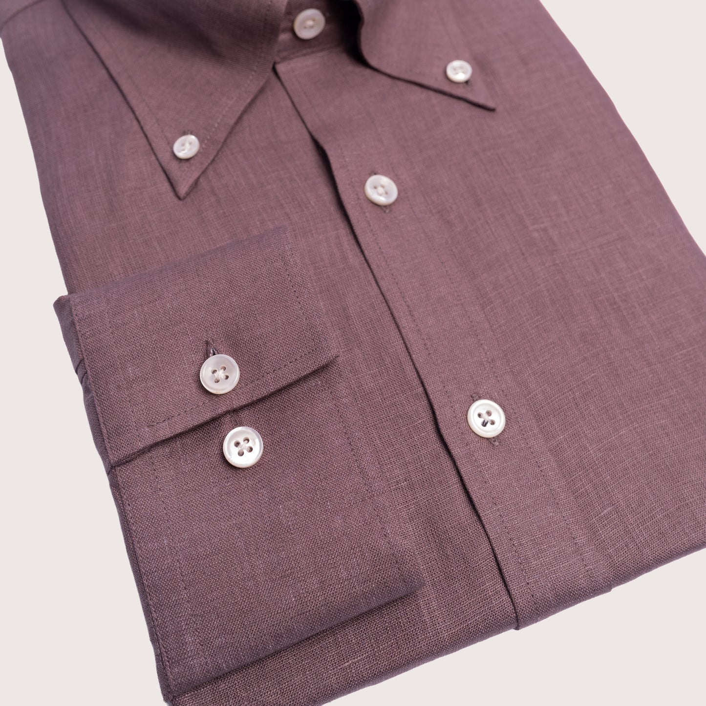 THE DUSTY MAUVE SHIRT - ATUL'S LINEN