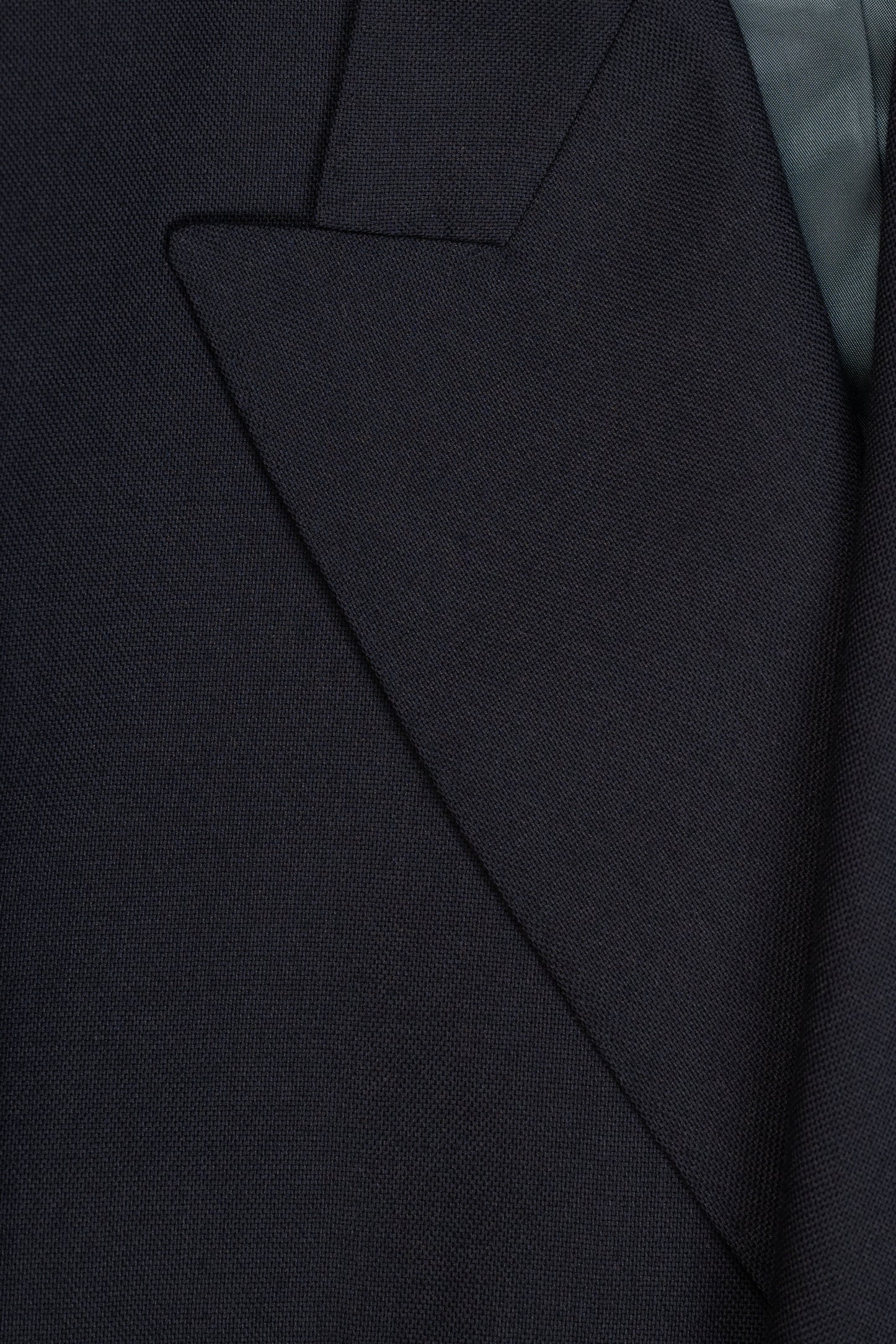 LE VESTE CROISÉ EN LAINE FRESCO - BLEU MARINE