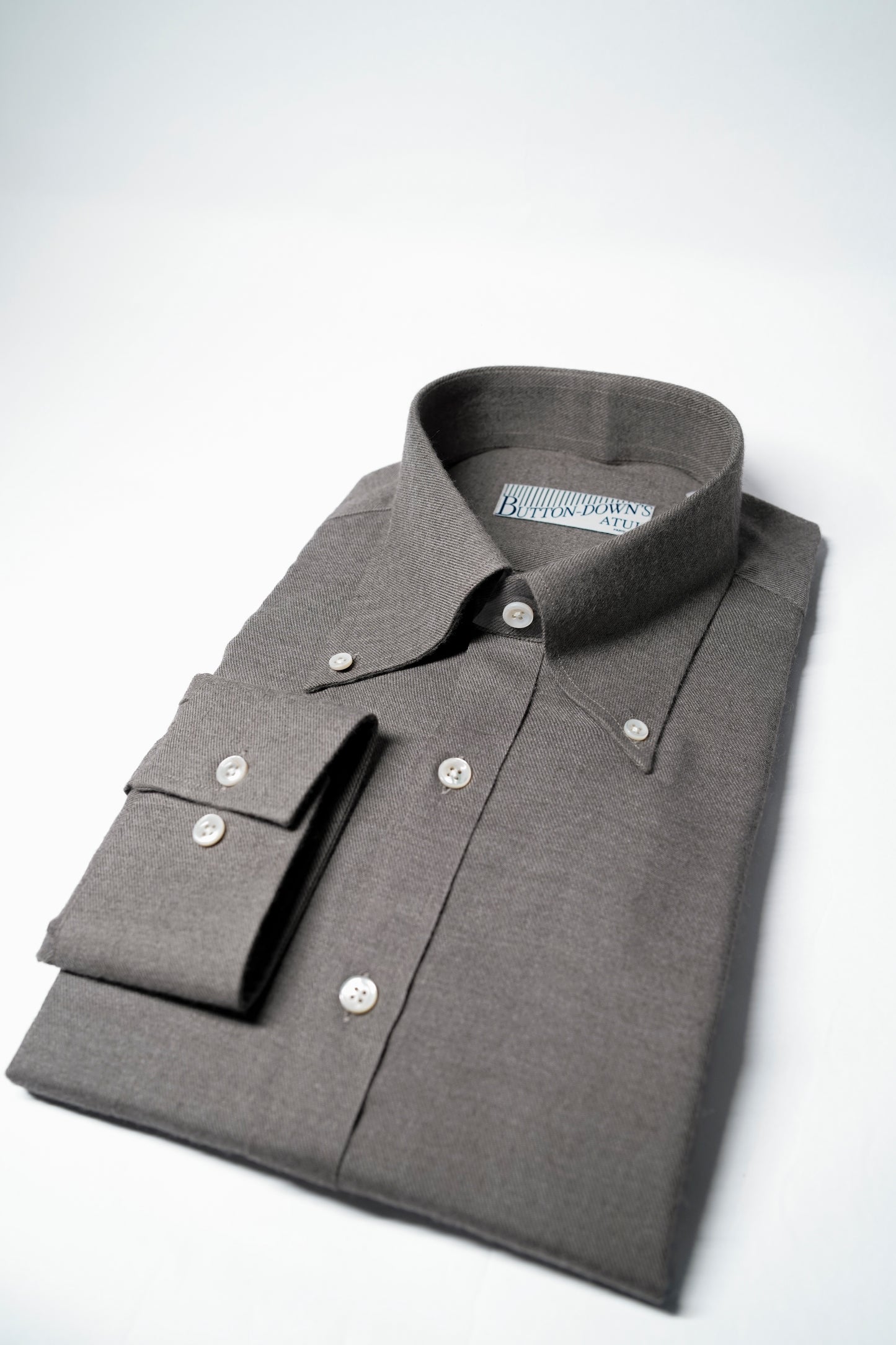THE MINK BROWN SHIRT - ATUL'S BUTTON DOWN