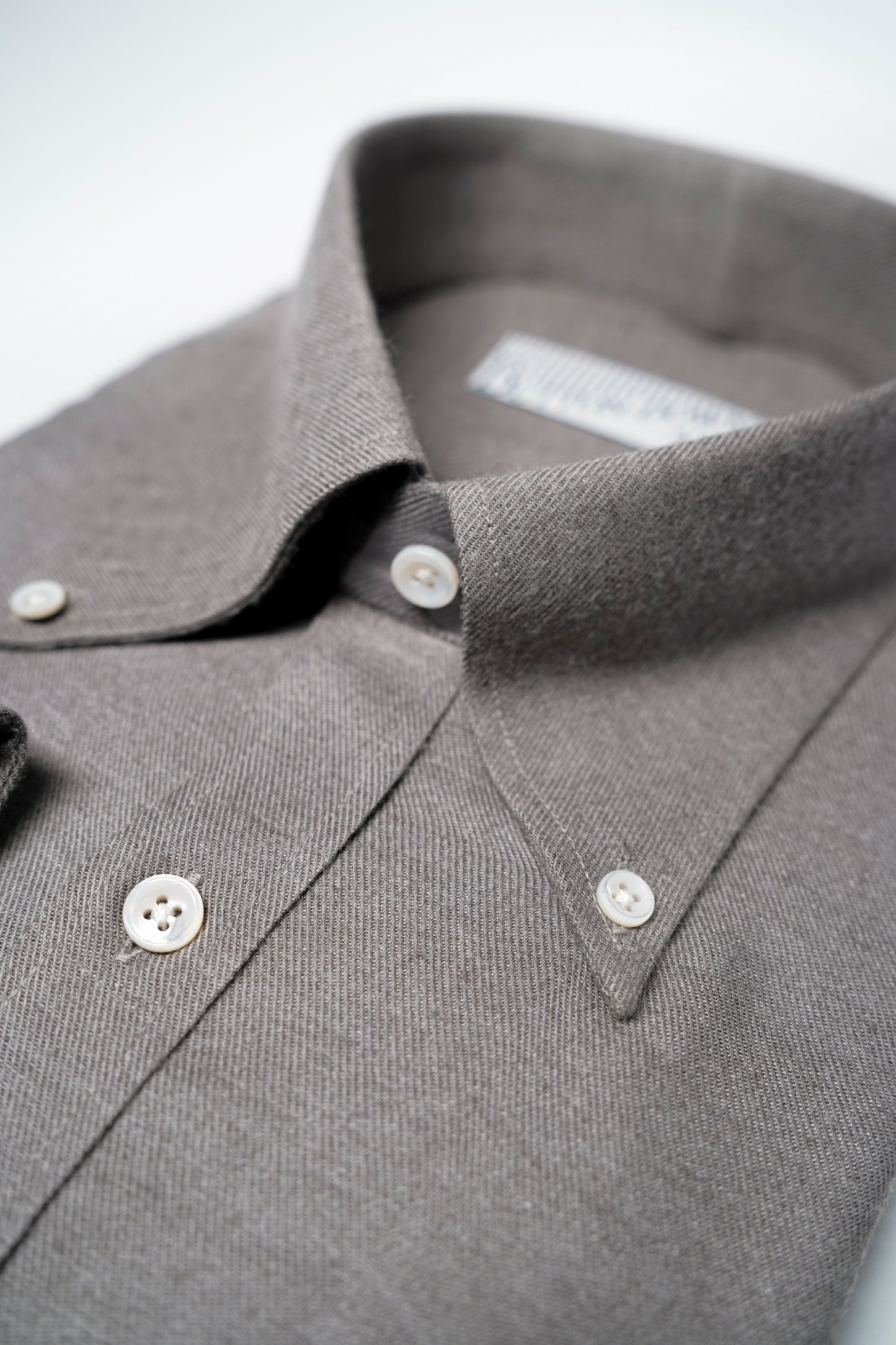 THE MINK BROWN SHIRT - ATUL'S BUTTON DOWN