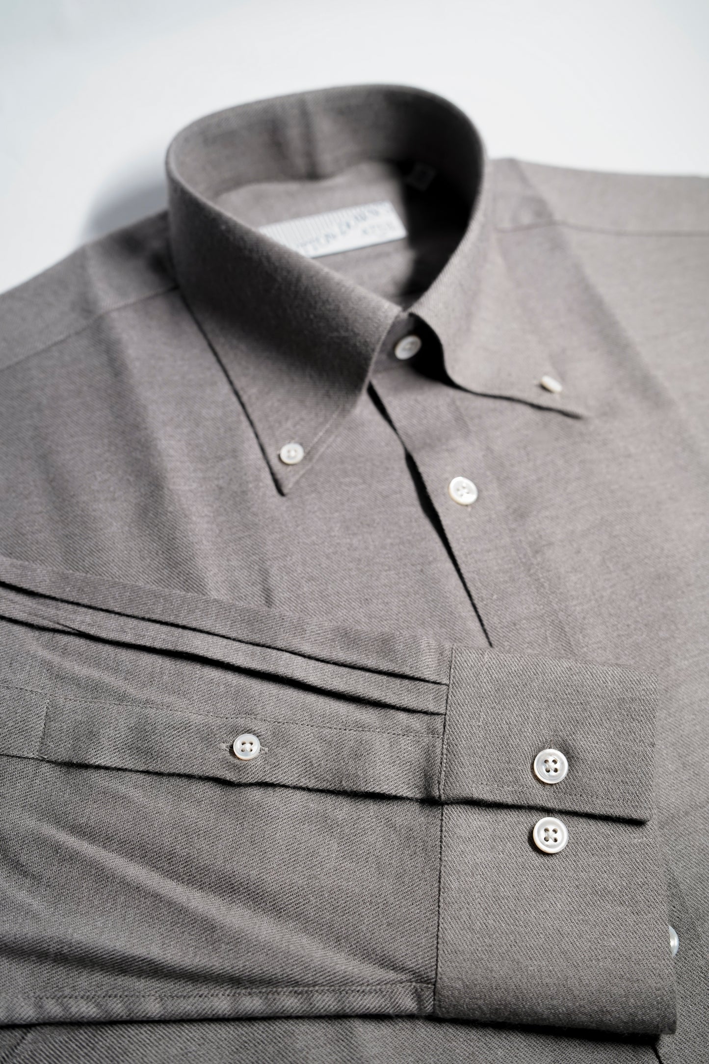 THE MINK BROWN SHIRT - ATUL'S BUTTON DOWN