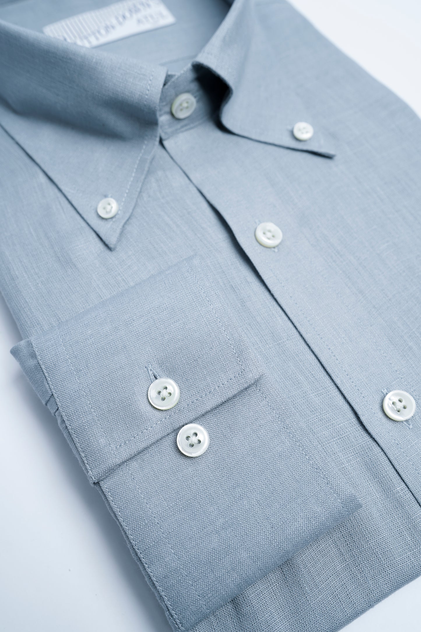 THE DUSTY BLUE SHIRT - ATUL'S LINEN
