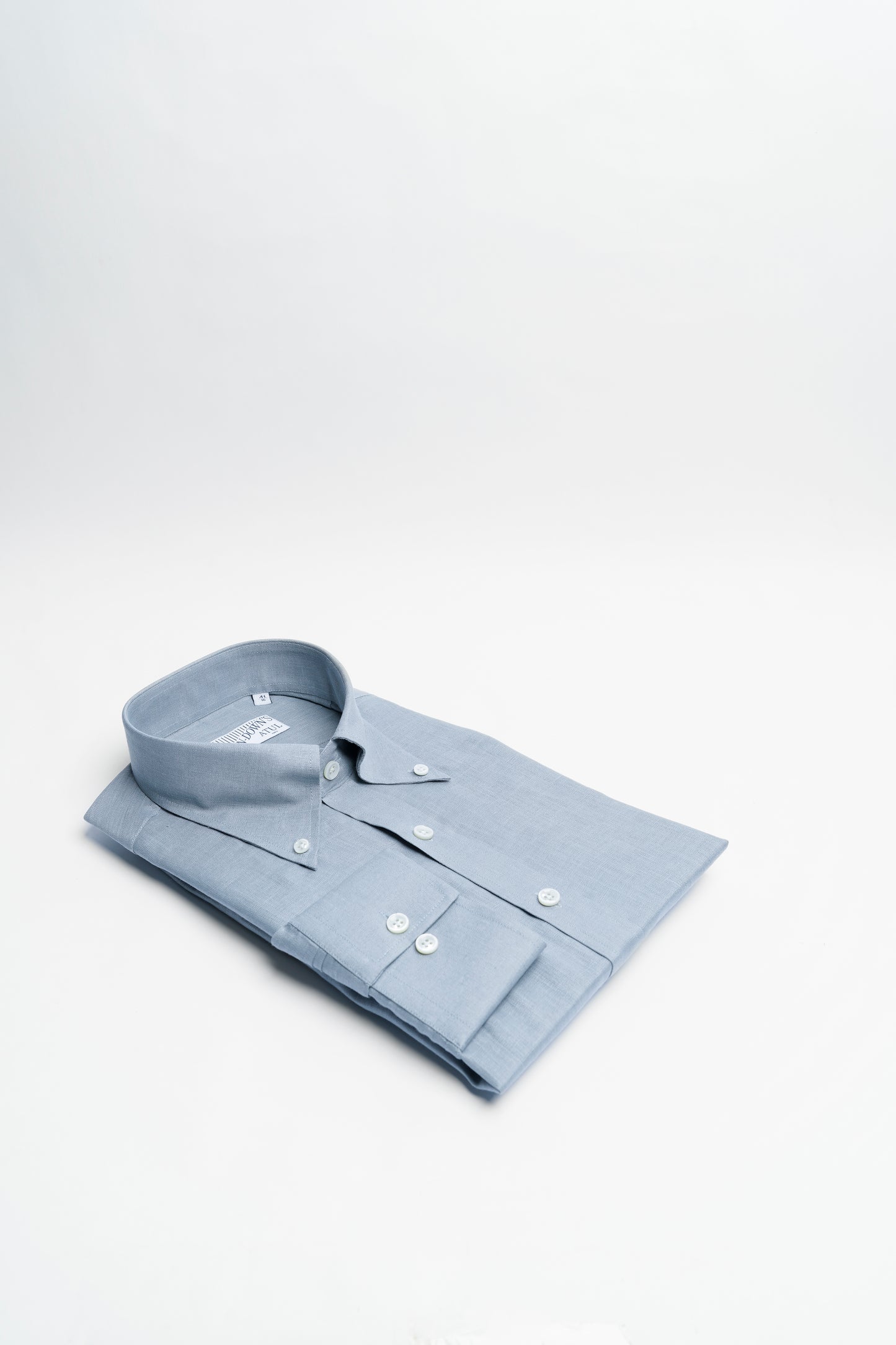 THE DUSTY BLUE SHIRT - ATUL'S LINEN