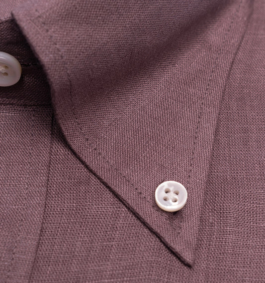 THE DUSTY MAUVE SHIRT - ATUL'S LINEN