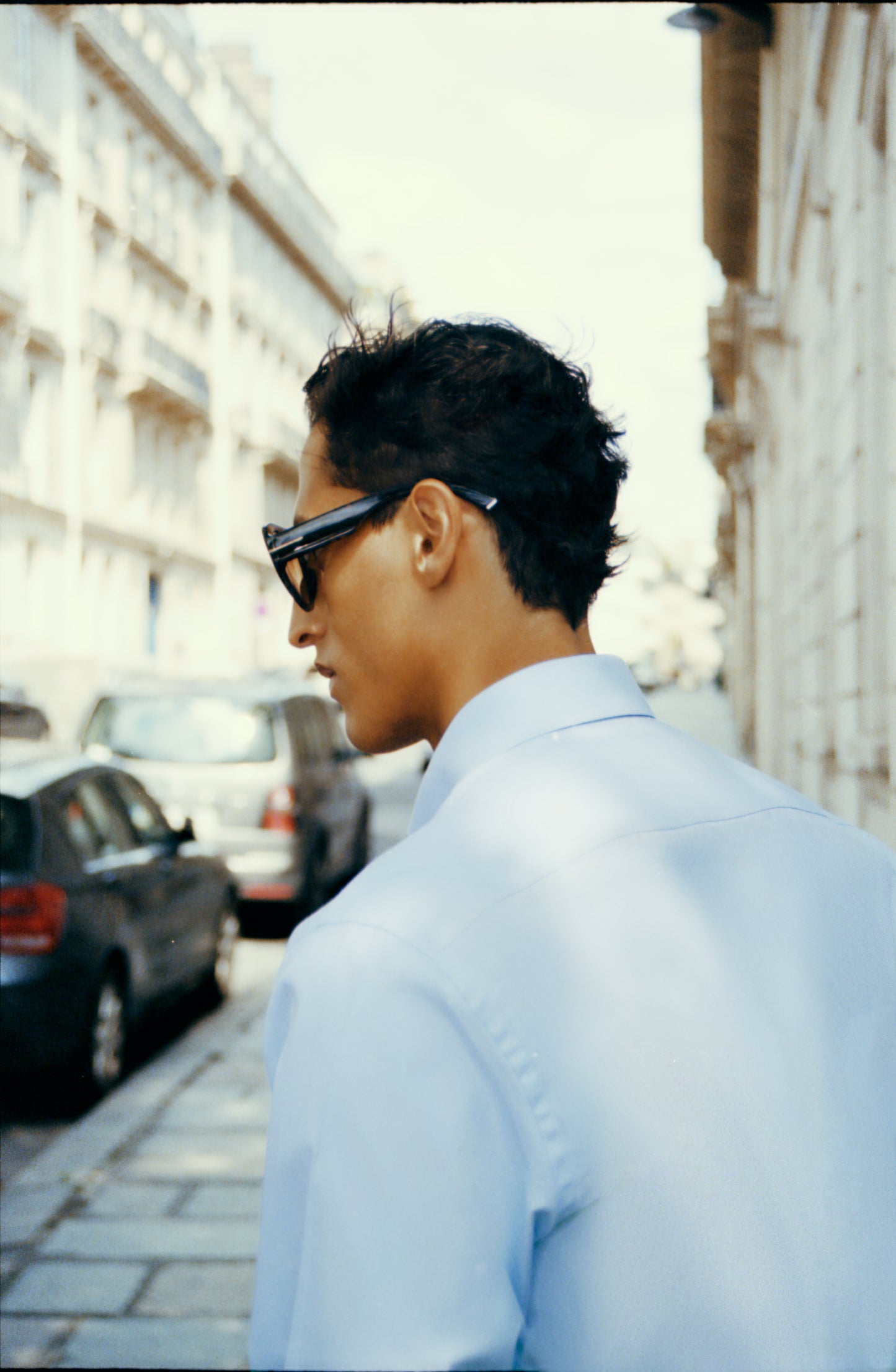 THE SKY BLUE SHIRT IN TWILL