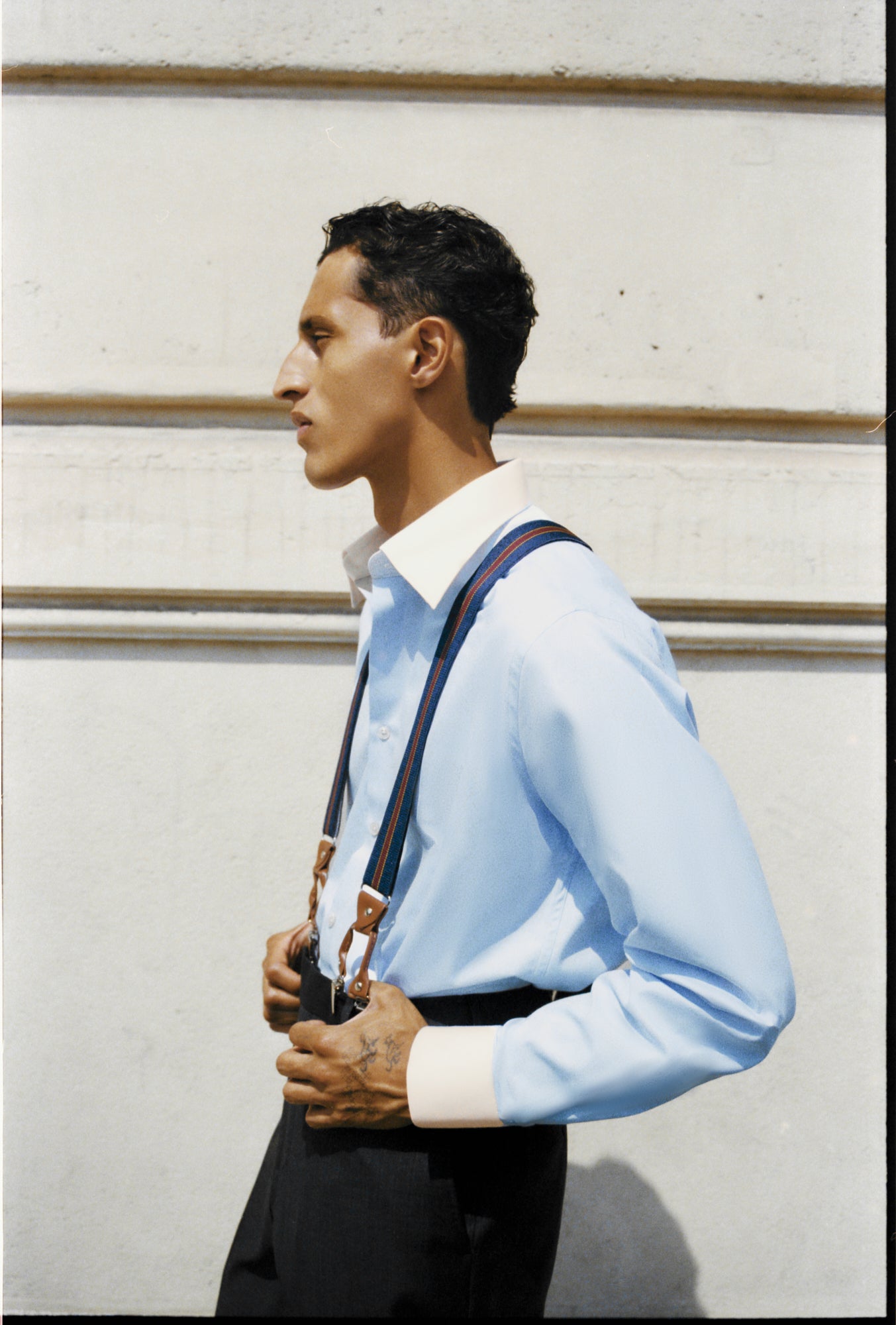 THE BANKER SHIRT - SKY BLUE