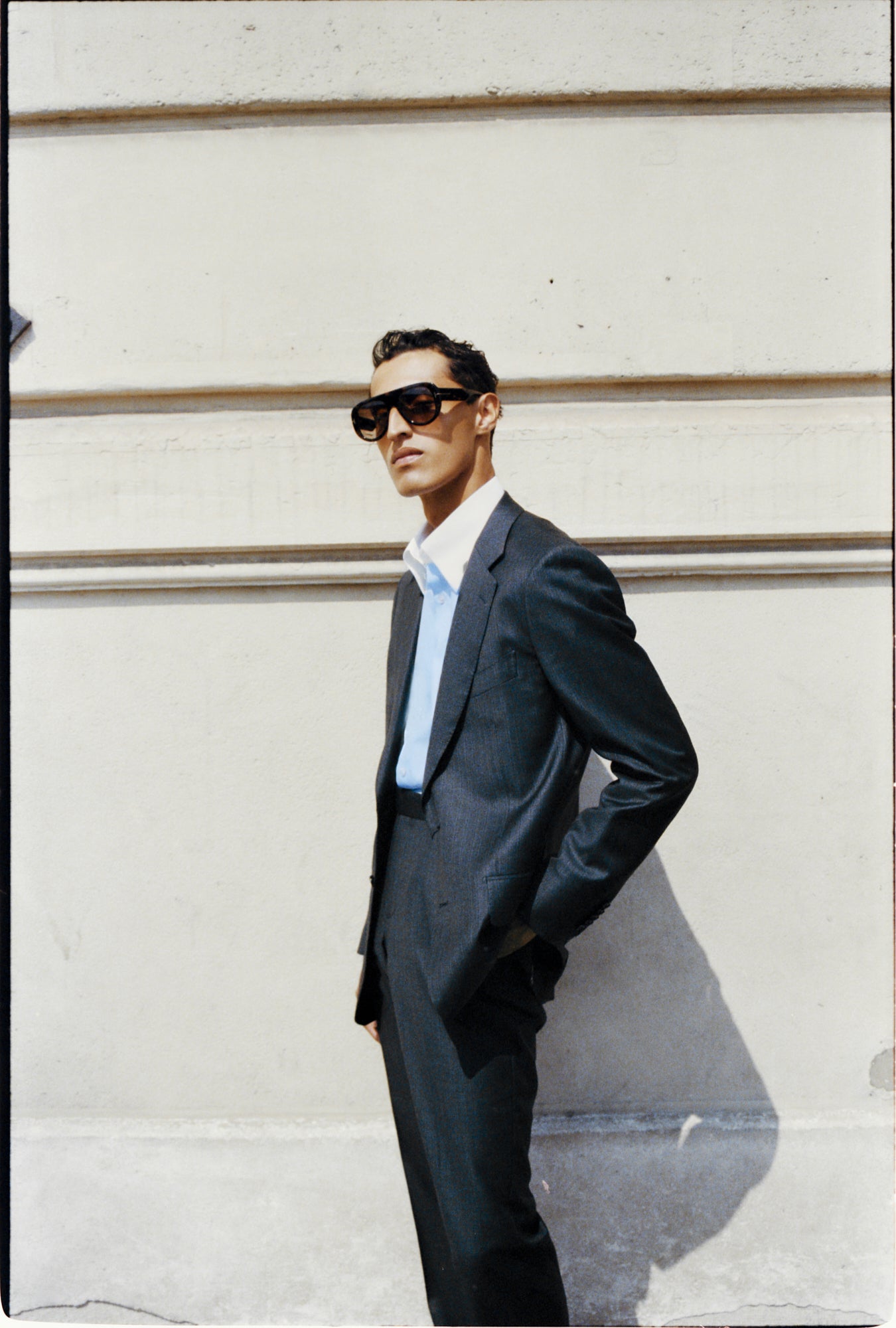 THE BANKER SHIRT - SKY BLUE