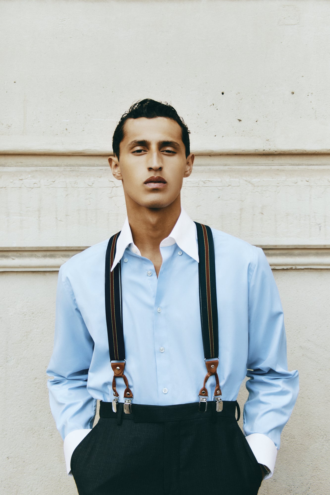 THE BANKER SHIRT - SKY BLUE