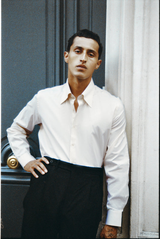 THE IVORY SHIRT IN TWILL