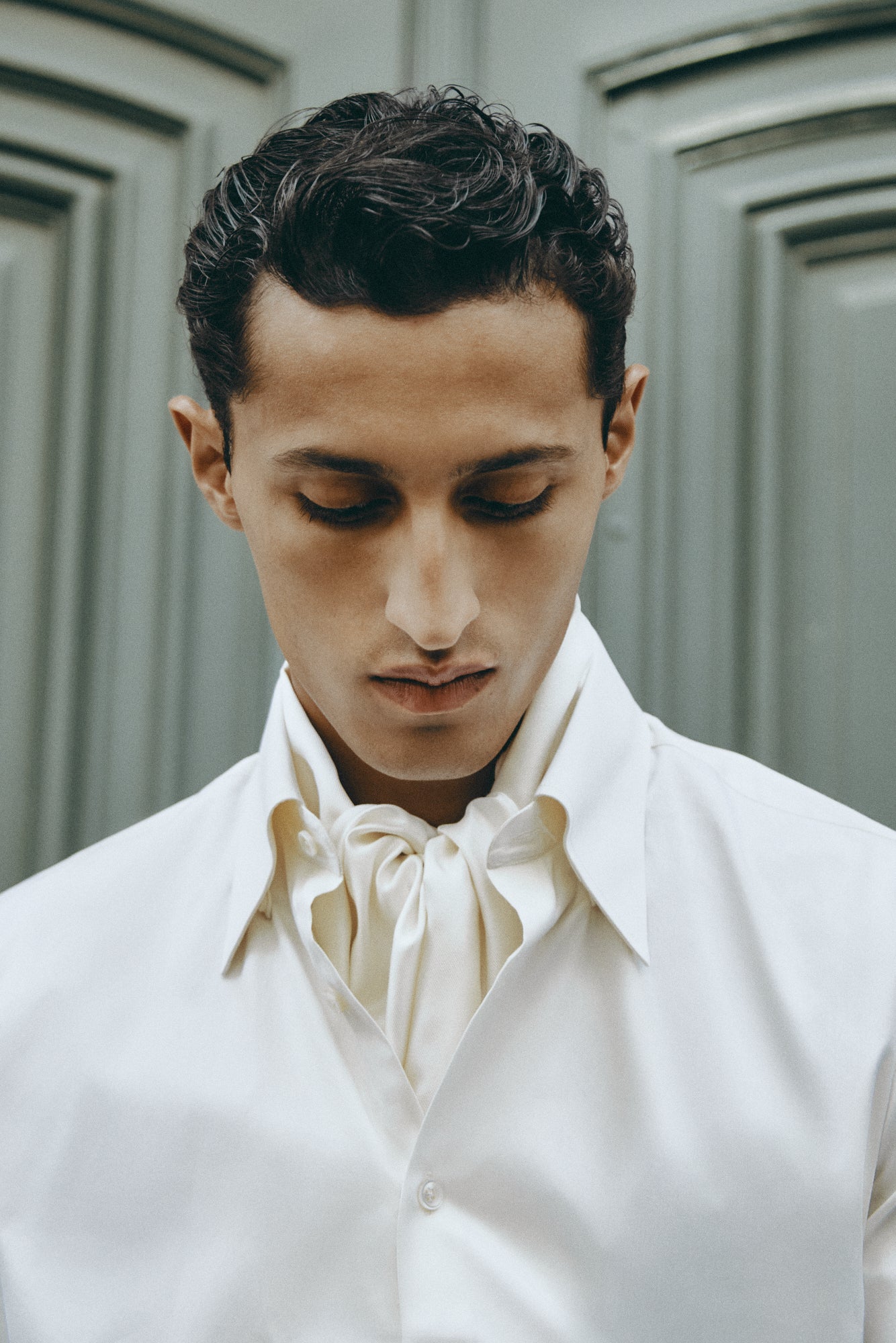 LA CHEMISE IVORIE EN TWILL