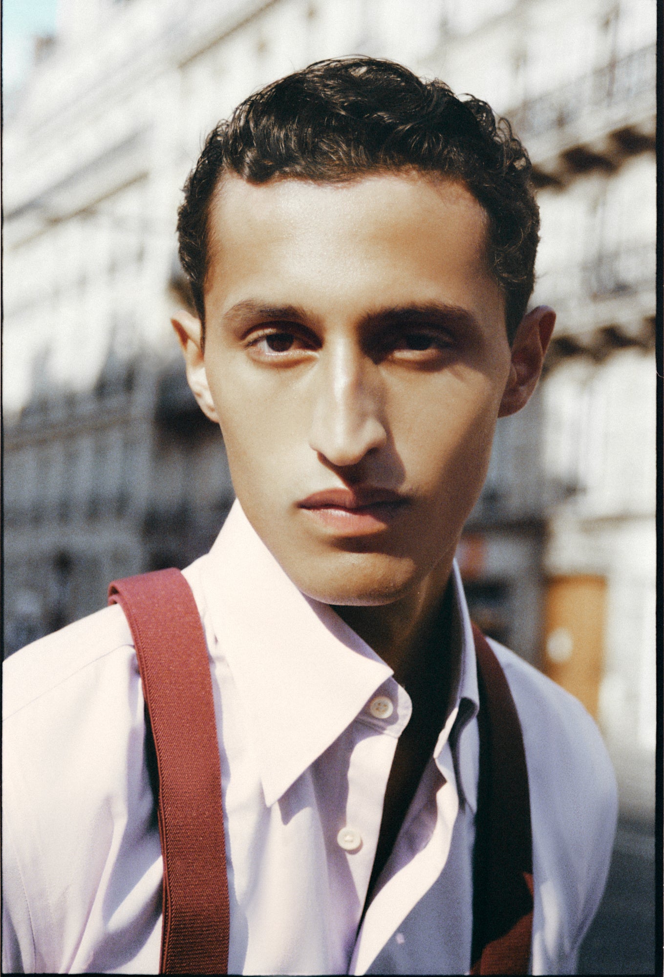 LA CHEMISE VIOLET CLAIR EN TWILL