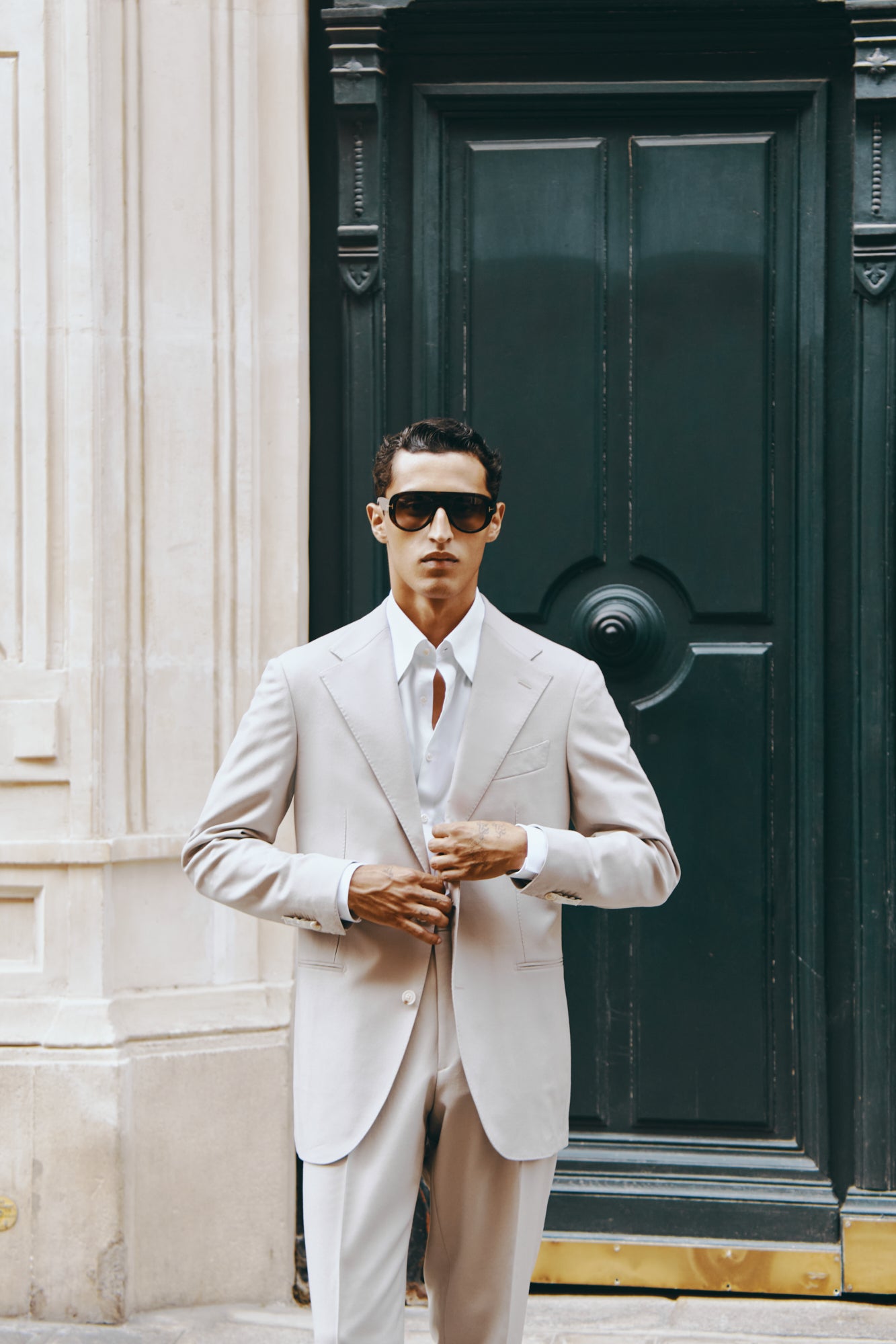 THE WHITE SHIRT IN TWILL