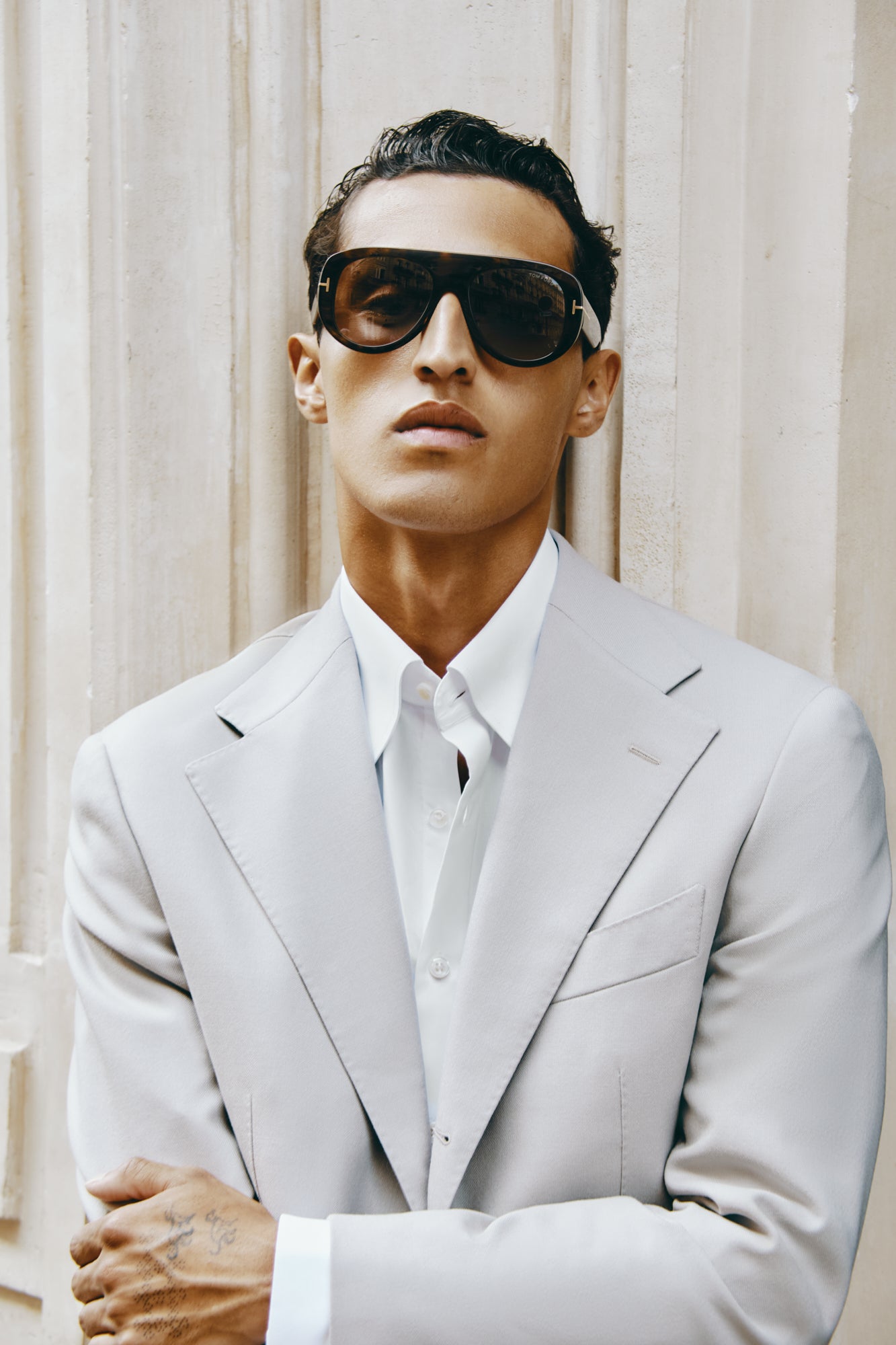 THE WHITE SHIRT IN TWILL