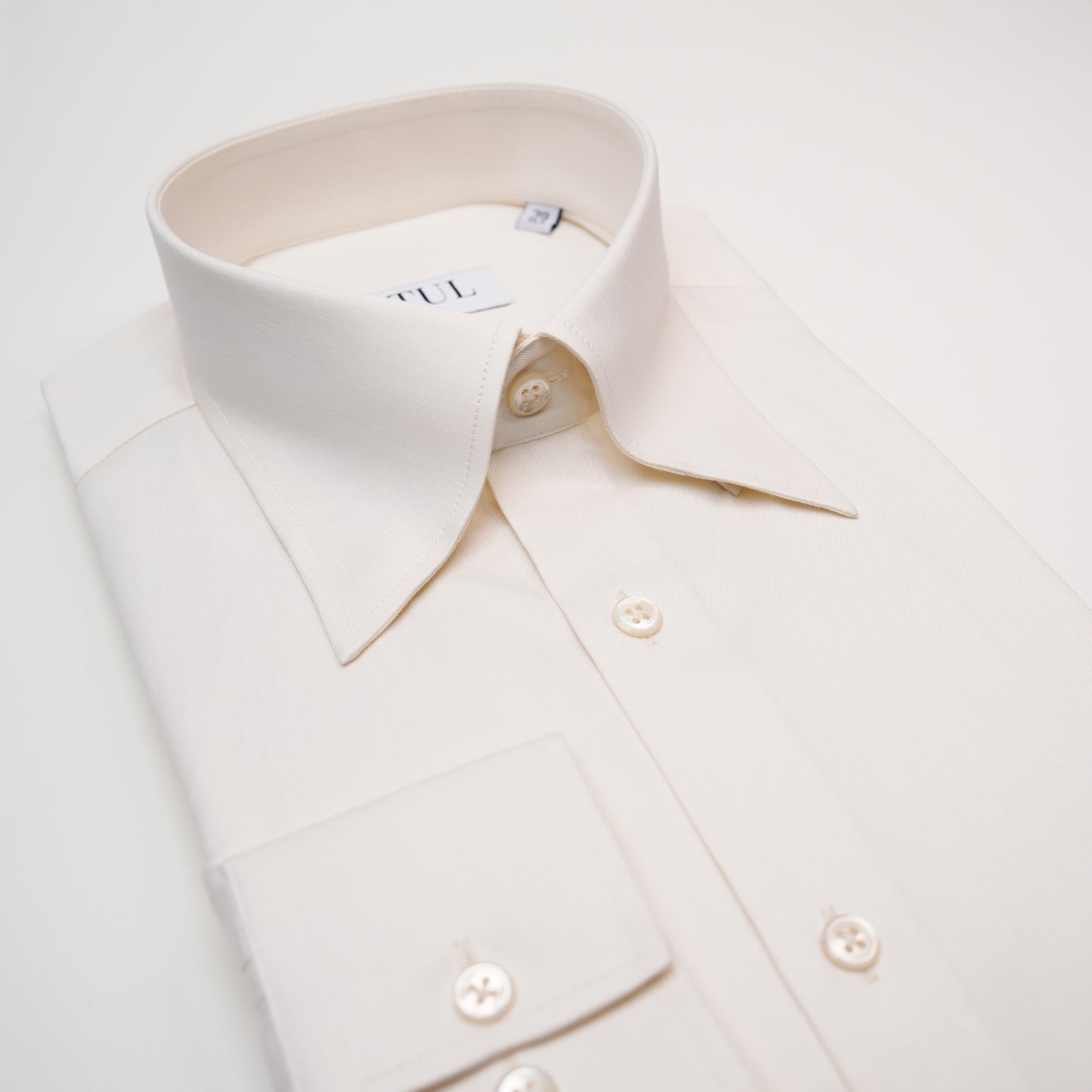 LA CHEMISE IVORIE EN TWILL