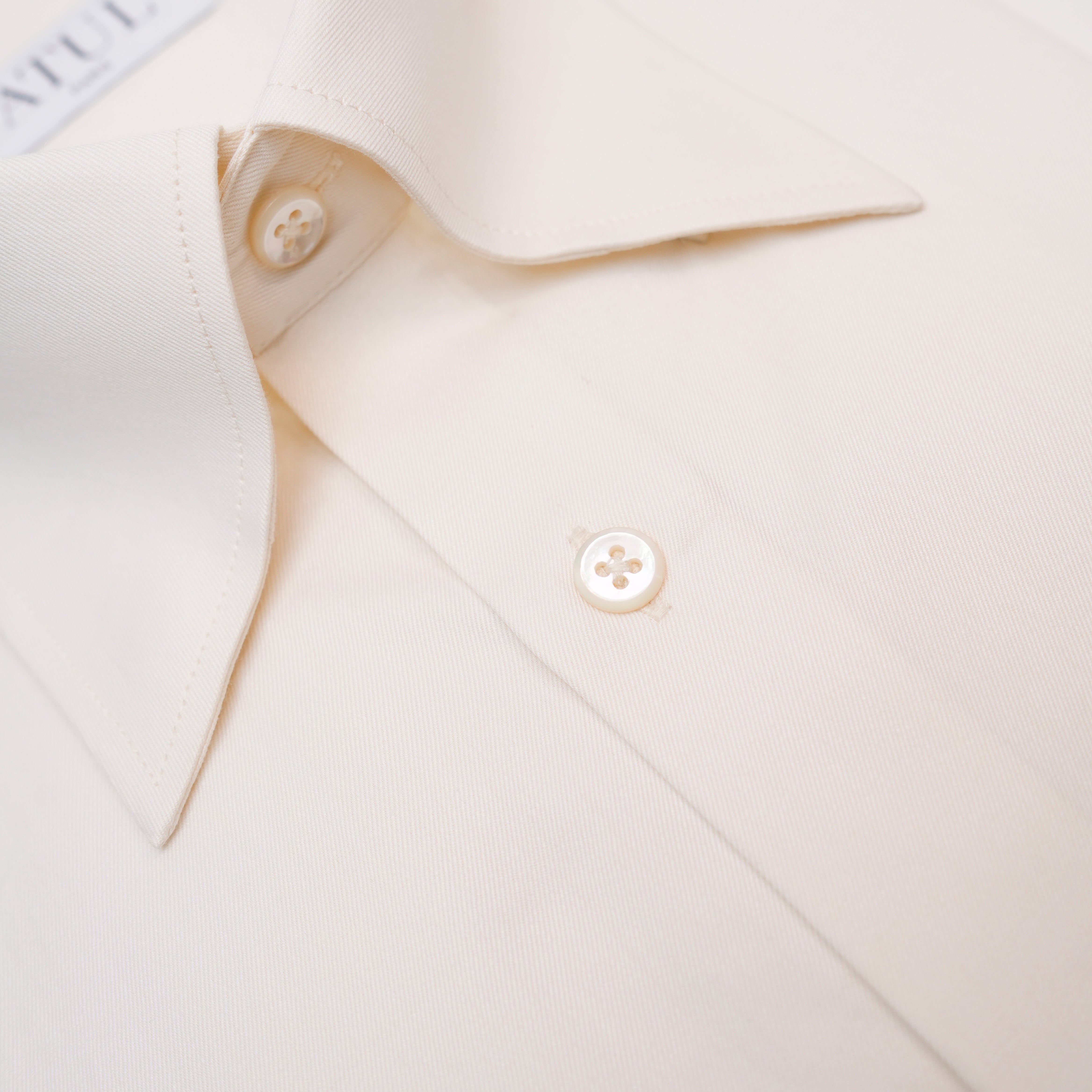 トップス KAJA OPEN COLLAR S/S WA-RK SHIRT OVY KAJA Open Collar Shirt 2 Ivory ovy KAJA OPEN COLLAR S/S WA-RK SHIRT 1