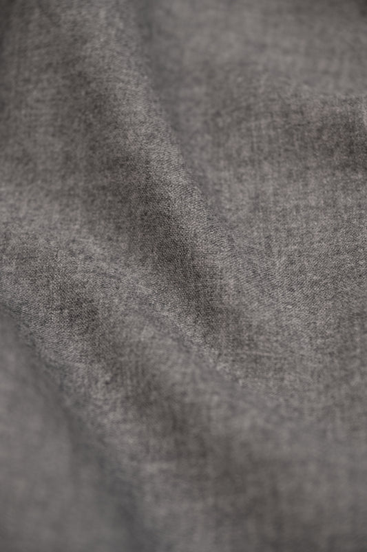 THE SINGLE BREASTED SUIT IN WOOL & CASHMERE - LIGHT GREY