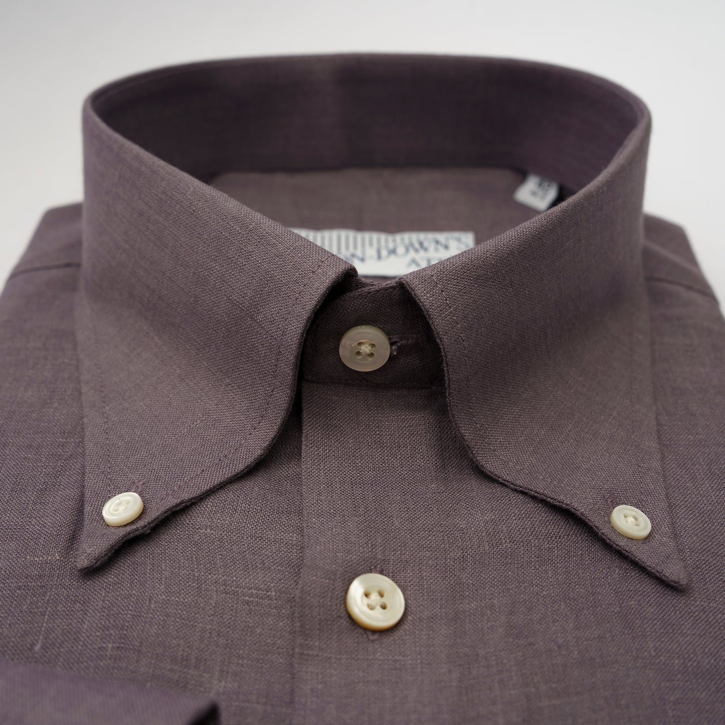 THE MAUVE SHIRT IN LINEN