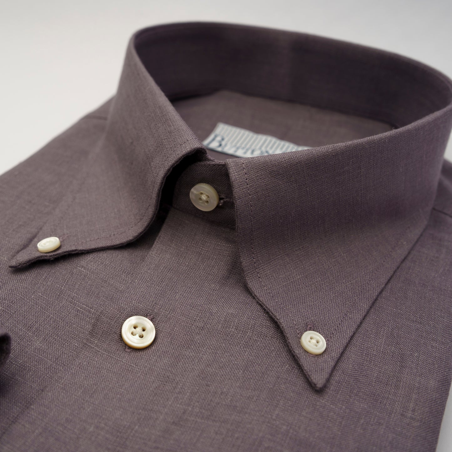 THE MAUVE SHIRT IN LINEN