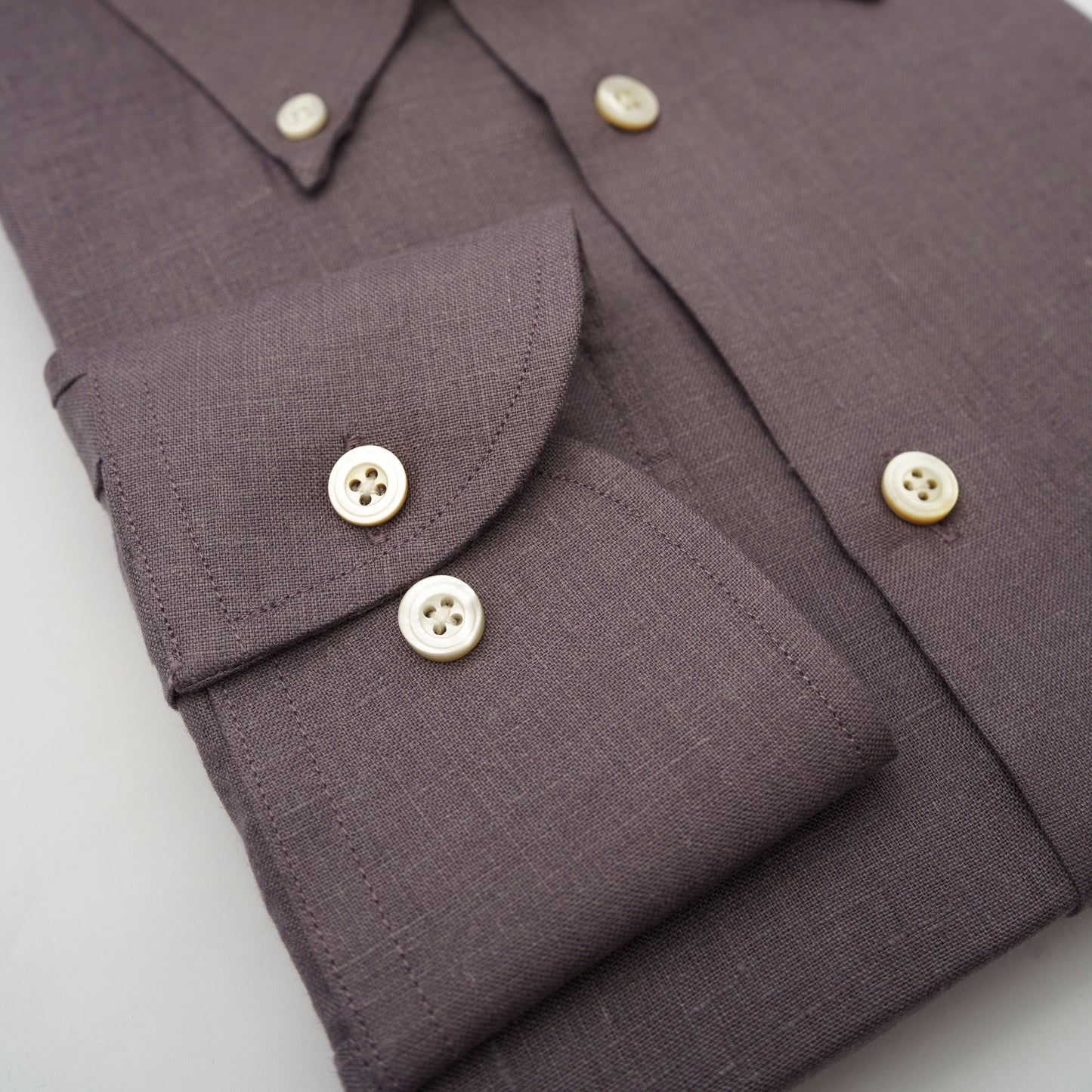 THE MAUVE SHIRT IN LINEN