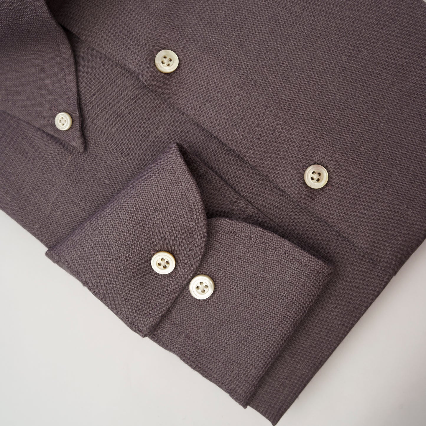 THE MAUVE SHIRT IN LINEN