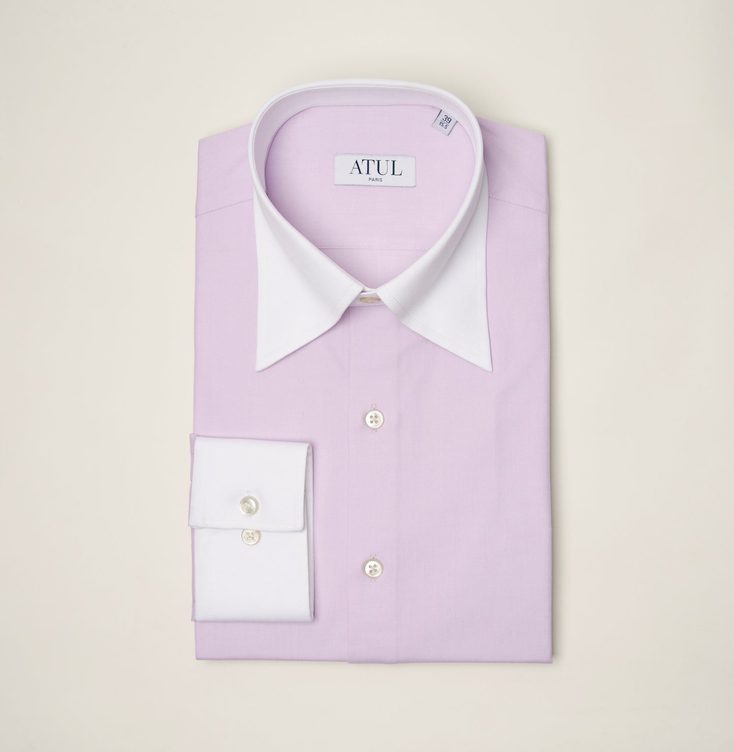 THE BANKER SHIRT - LILAS