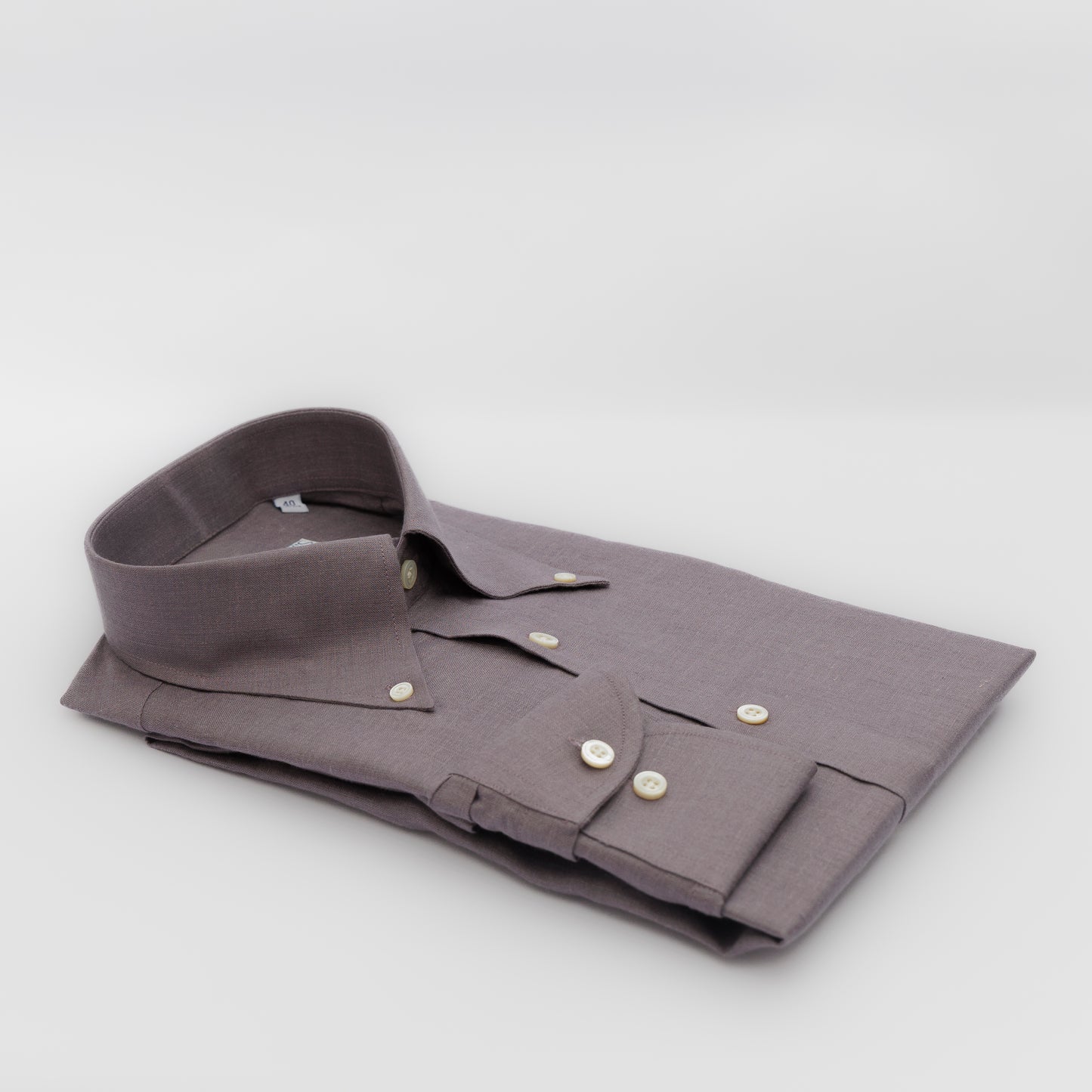 THE MAUVE SHIRT IN LINEN