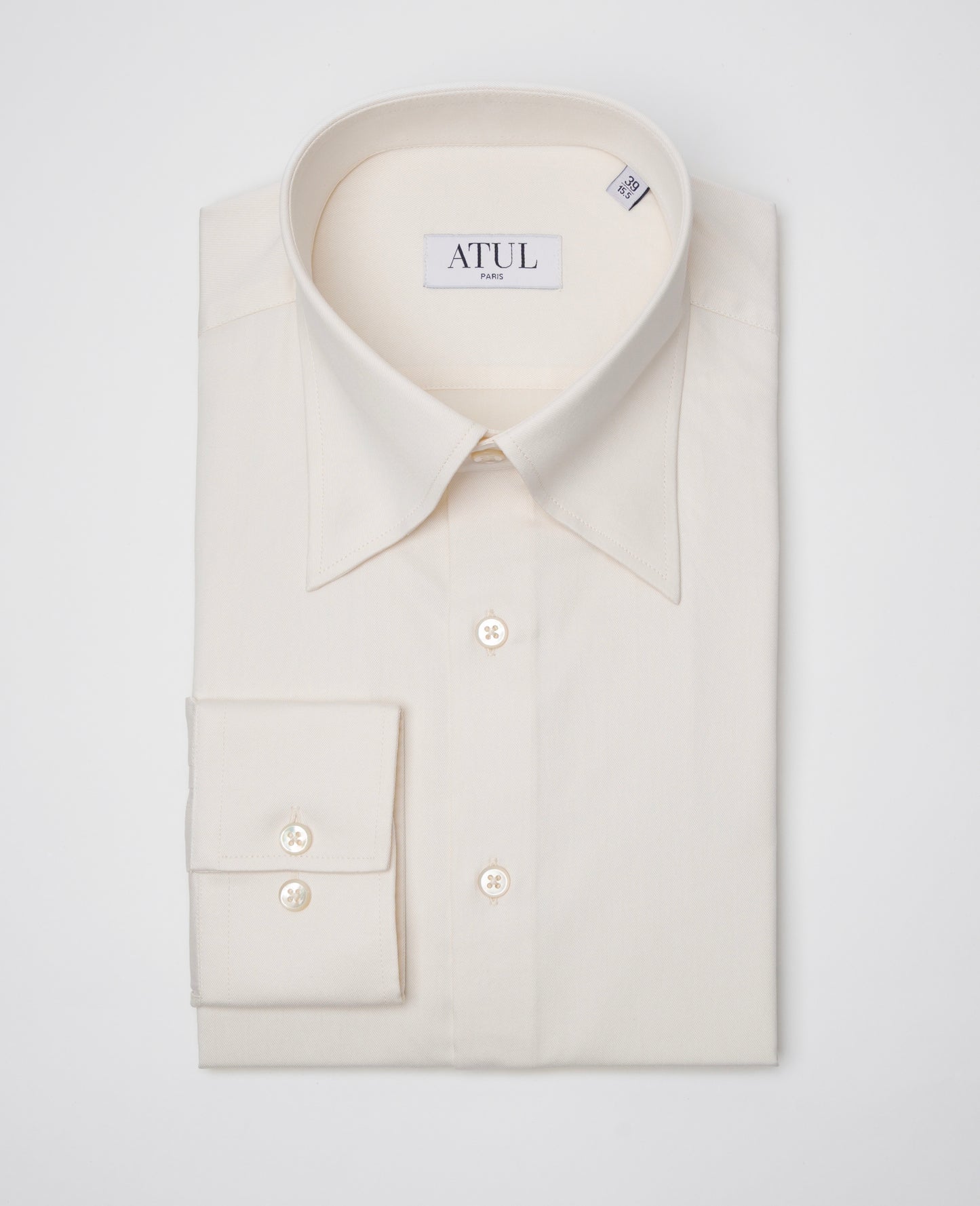 LA CHEMISE IVORIE EN TWILL