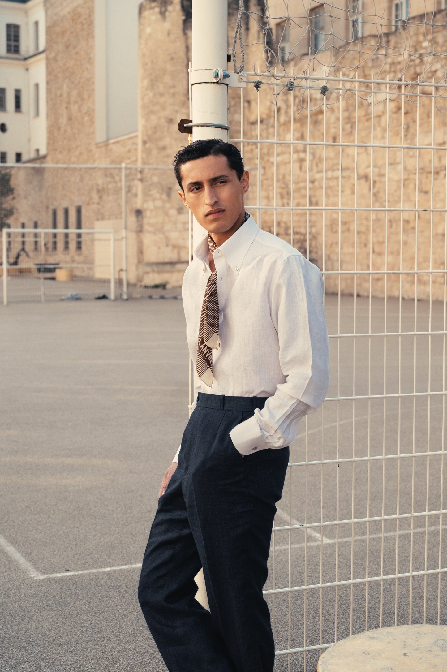 LA CHEMISE BLANCHE EN LIN