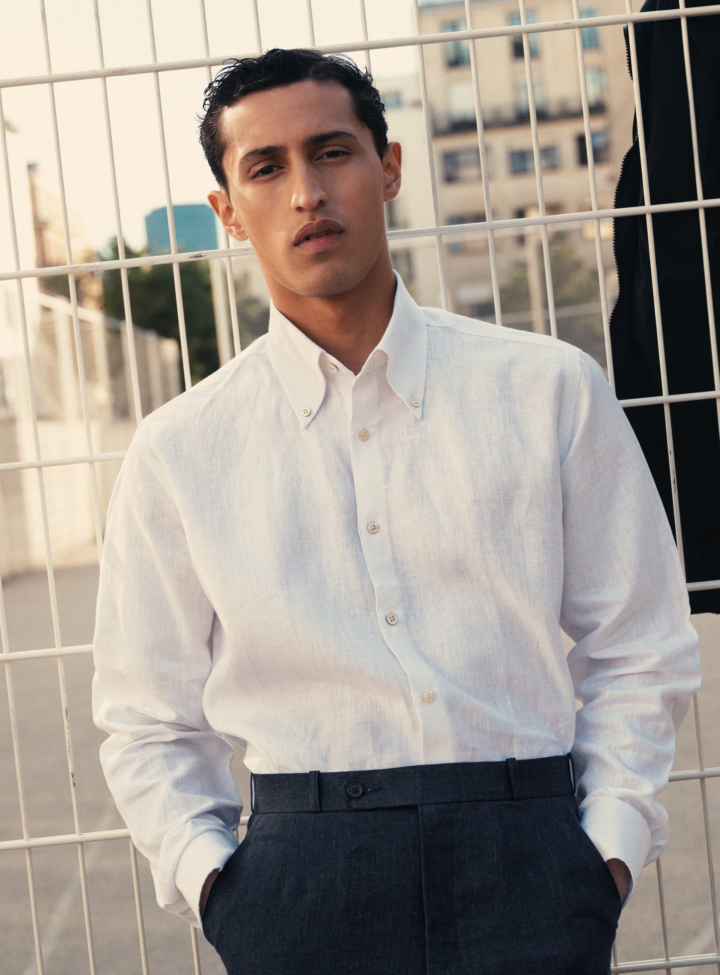LA CHEMISE BLANCHE EN LIN