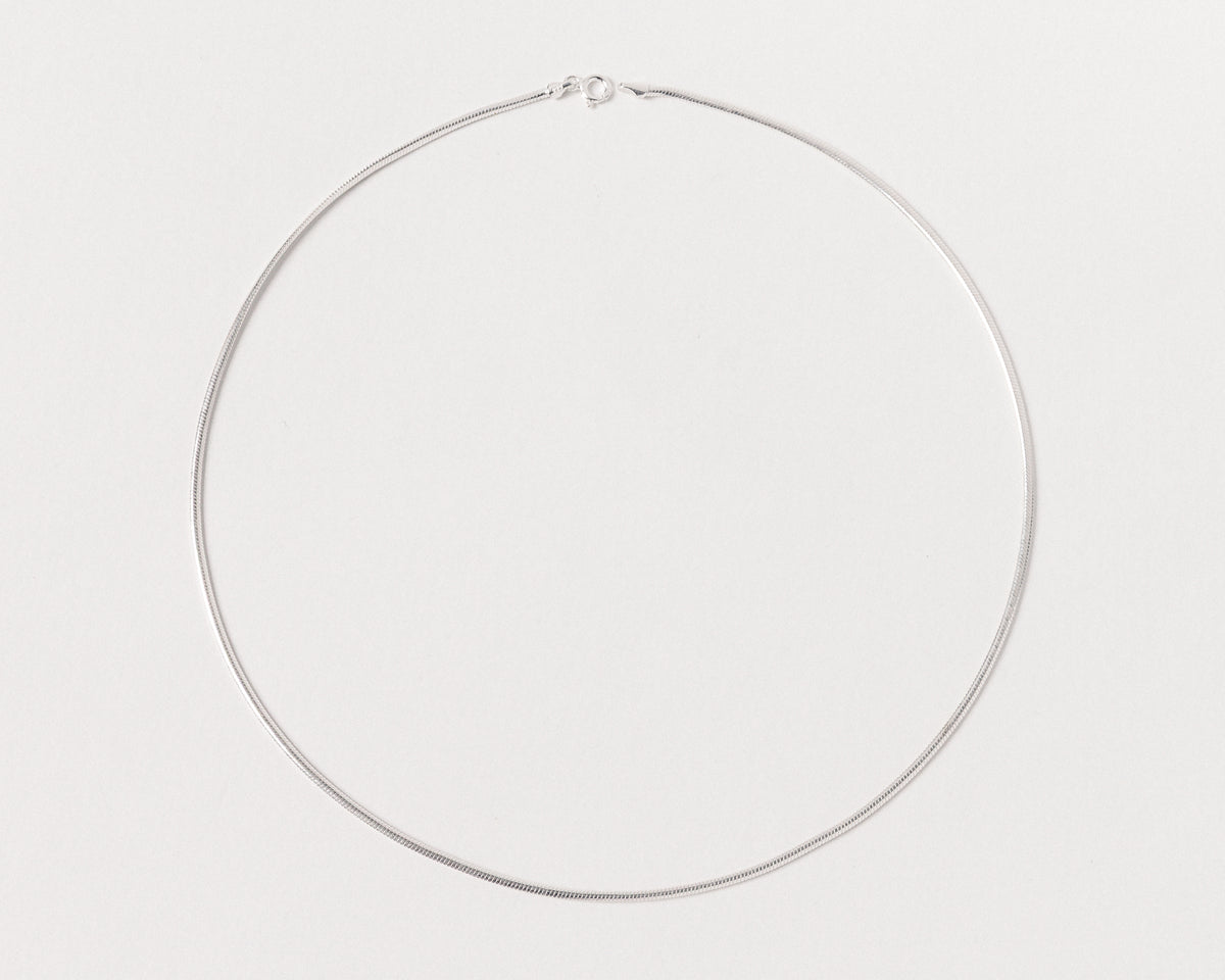 LE COLLIER CHAÎNE SERPENT (BIENTÔT DISPONIBLE)